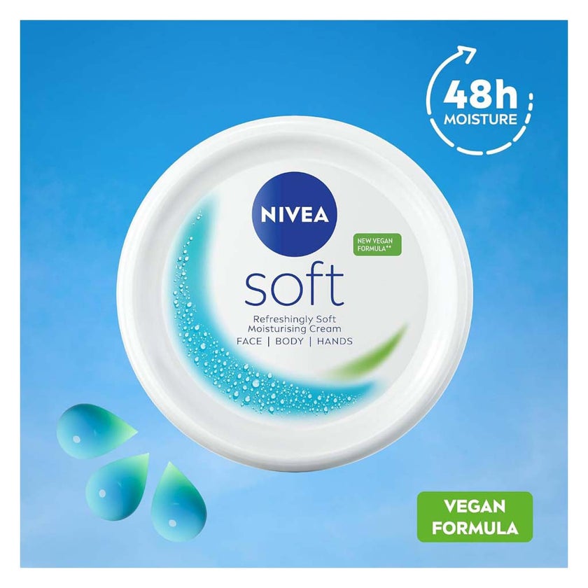 Nivea Soft Moisturizing Cream 200ml