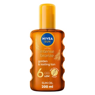 Nivea Sun Intense Bronze Carotene SPF 6 Tanning Oil 200ml