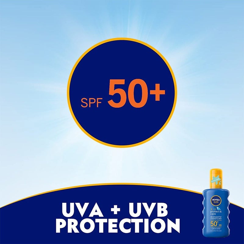Nivea Sun Kids Protect & Care Spray SPF50+ 200 mL