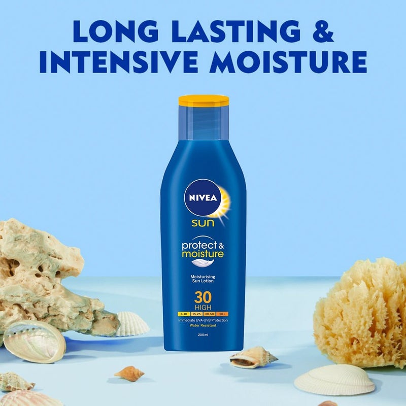 Nivea Sun SPF30 Moisturising Sun Lotion 200 mL