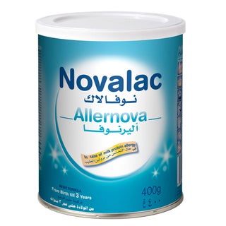 Novalac Allernova Infant Milk Formula For 0 To 3 Years With Milk Protein Allergy 400g