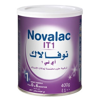 Novalac IT Stage 1 Improved Transit Baby Milk Formula For 0 To 6 Months 400g