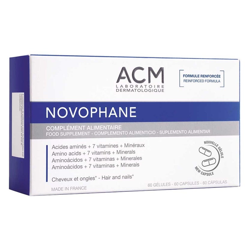 ACM Novophane Capsules For Hair & Nail Growth, Pack of 60’s