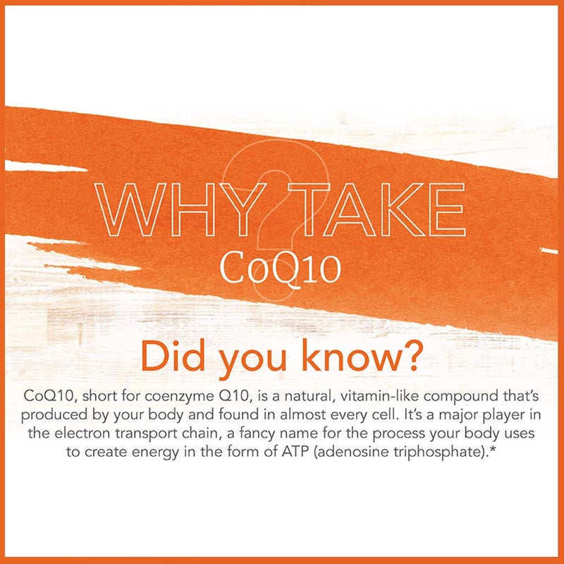 Now CoQ10 50mg Antioxidant Softgels For Heart Health & Energy, Pack of 50's