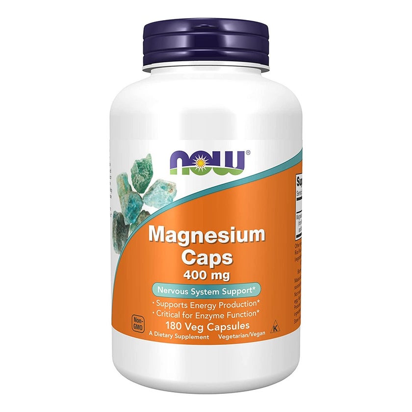 Now Magnesium 400mg Capsules, Pack of 180's