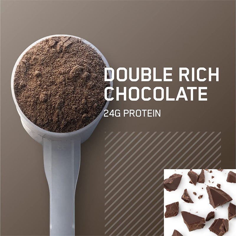 Optimum Nutrition Gold Standard 100% Whey Protein Double Rich Chocolate 10lb
