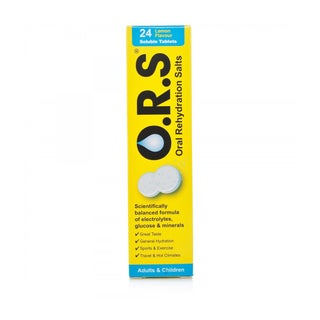 ORS Lemon Soluble Tablets 24's
