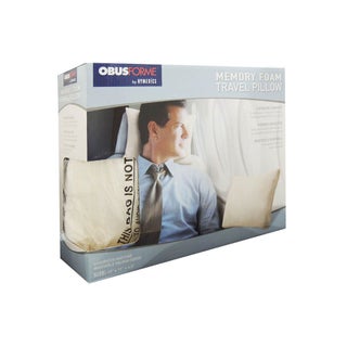 Obus Forme Memory Foam Travel Pillow