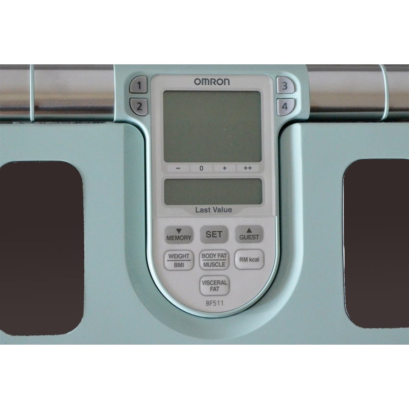 Omron BF511 Body Composition Monitor Turquoise
