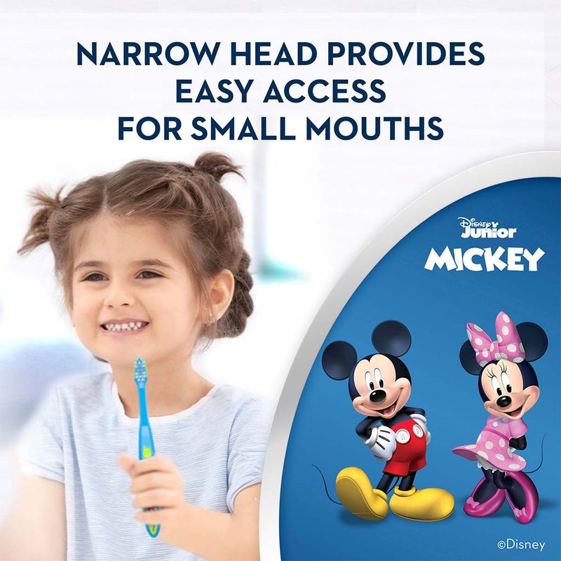 Oral-B Pro-Expert Stages 2-4 Years Disney Mickey Mouse Toothbrush Assorted, Pack of 1's 