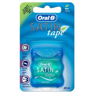 Oral-B Dental Satin Tape, Mint Flavoured, 25 m