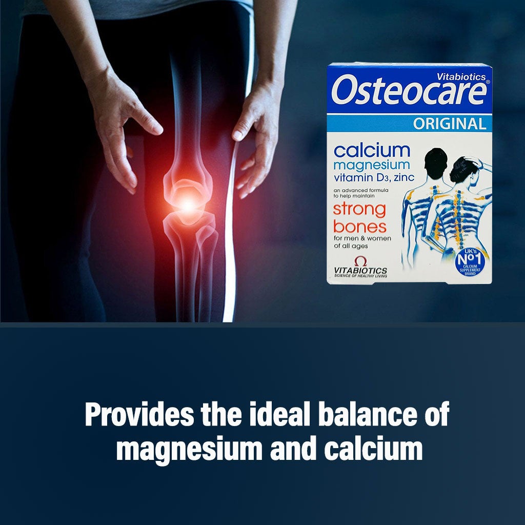Vitabiotics Osteocare Tablets With Calcium, Magnesium, Vitamin D & Zinc, Pack of 30's - MyAster Online Pharmacy