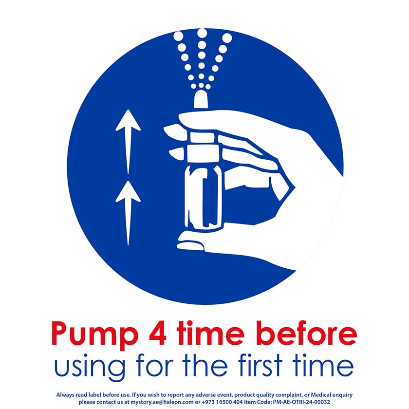 Otrivin Menthol 0.1% Adult Nasal Spray For Blocked Nose 10ml