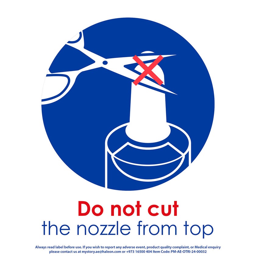 Otrivin Menthol 0.1% Adult Nasal Spray For Blocked Nose 10ml