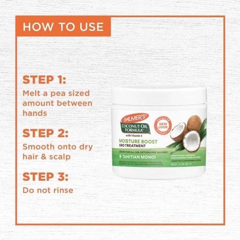 Palmer's Coconut Oil Moisture Gro Hairdress 150 g