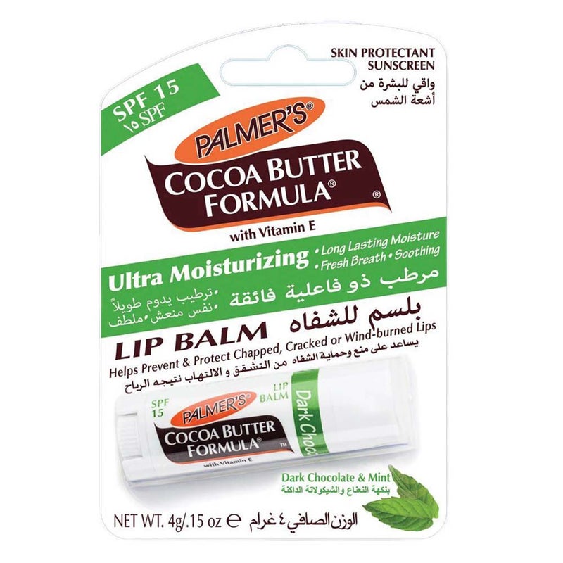 Palmer's Cocoa Butter Formula Dark Chocolate & Mint Ultra Moisturizing Lip Balm 4 g