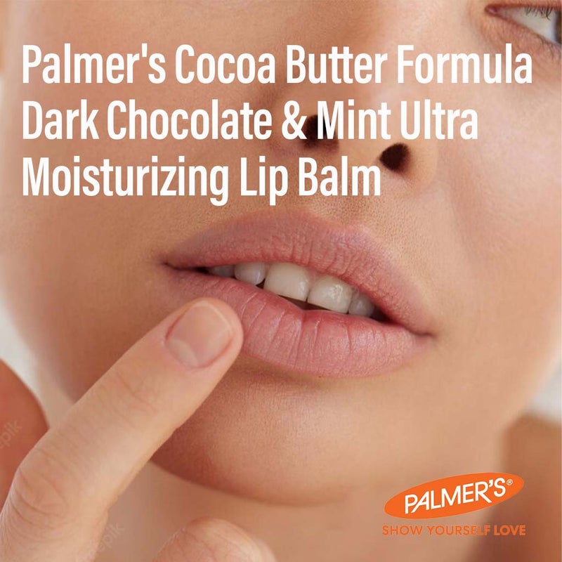 Palmer's Cocoa Butter Formula Dark Chocolate & Mint Ultra Moisturizing Lip Balm 4 g