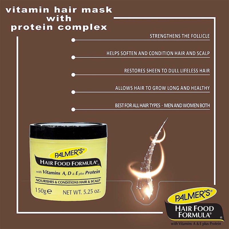 Palmer's Hair Food Formula Hair Cream 5.25 oz, 150 g