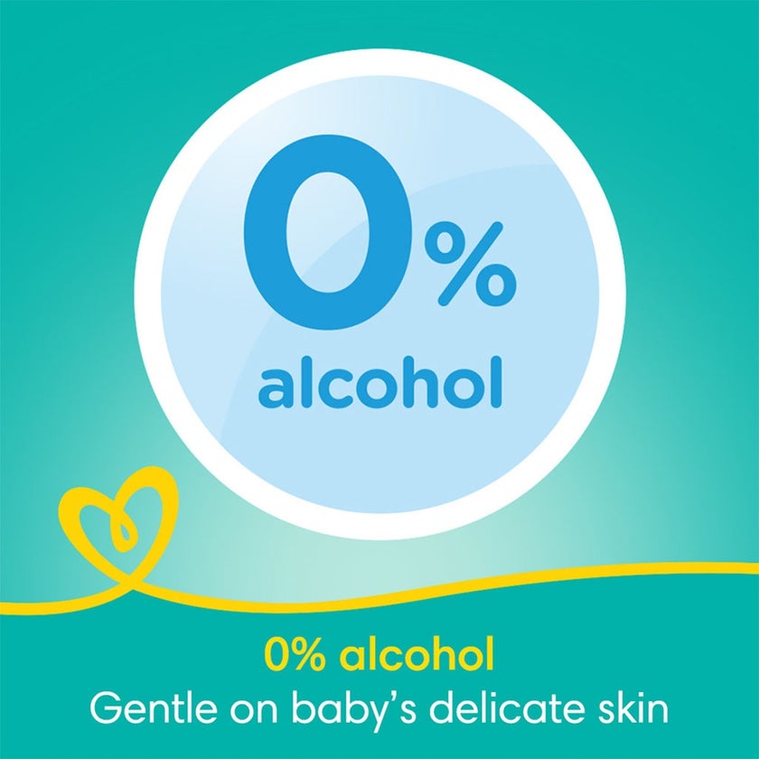 Pampers Complete Clean Baby Wet Wipes With Aloe Vera, Pack of 64's