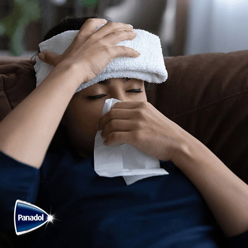 Panadol Cold & Flu - ALL IN ONE Tablets For Fever, Cold & Flu, Pack of 24's