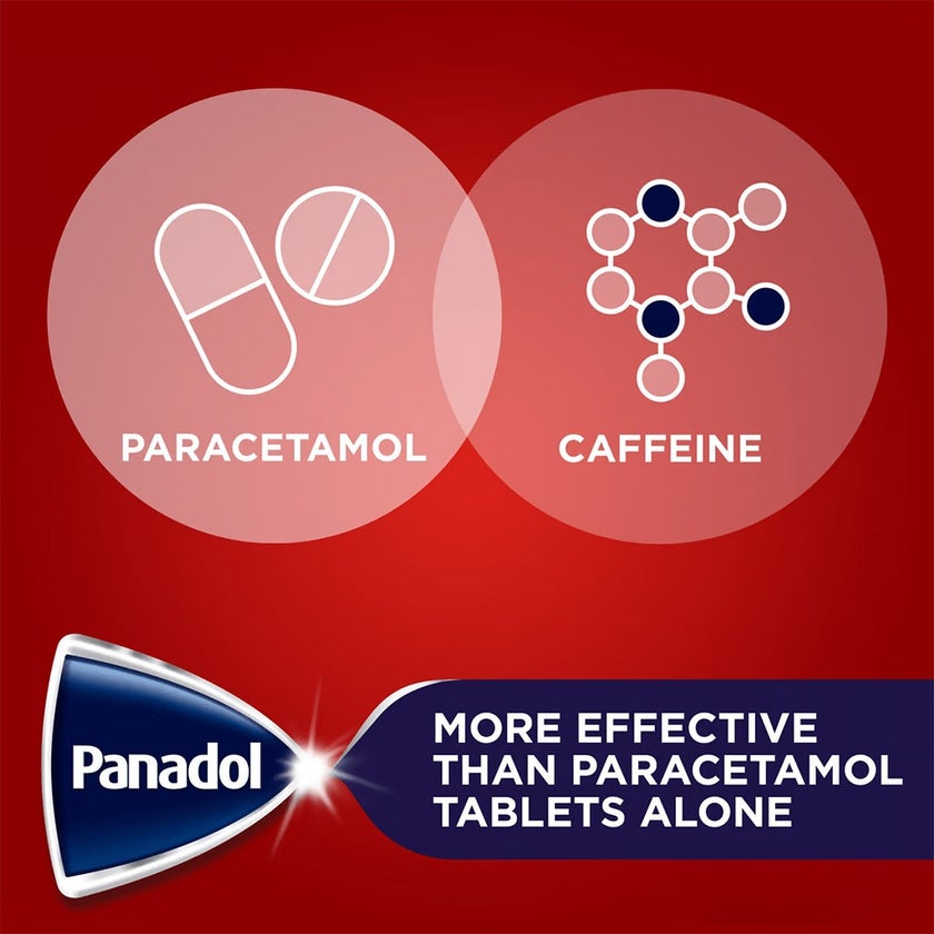 Panadol Extra Tablets For Fever And Pain Relief, Pack of 48's