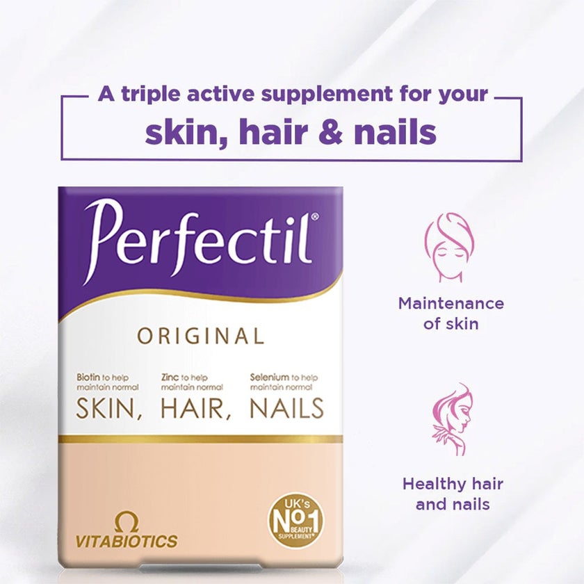 Vitabiotics Perfectil Original Tablets, Pack of 30’s