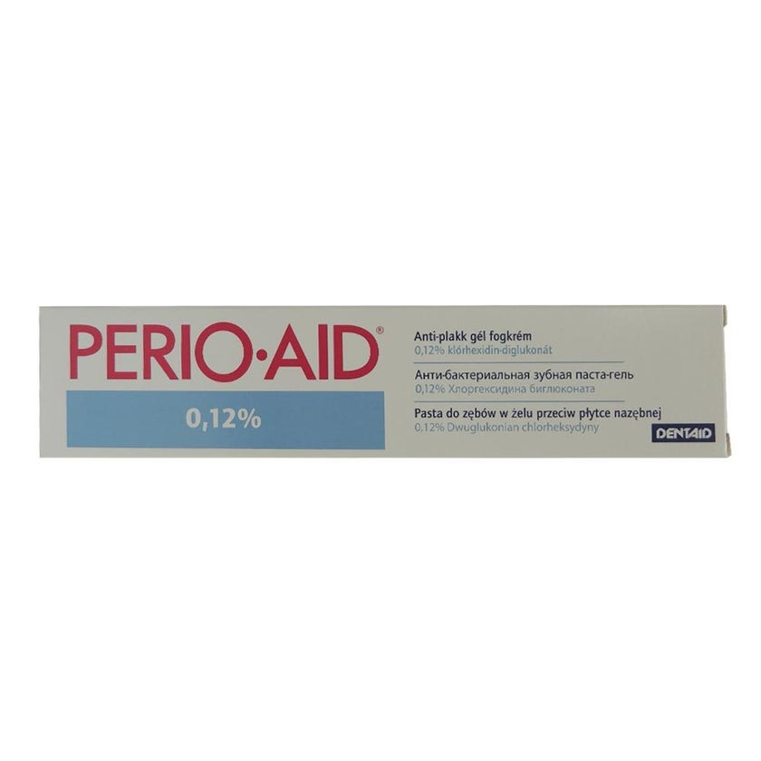 Perio Aid 0.12% Anti Plaque Gel Toothpaste 75ml