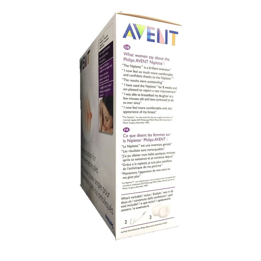 Philips Avent Niplette Twin, Pack of 2's - SCF152/02