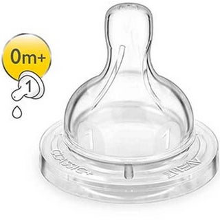 Philips Avent Silicone Teats 1 Hole 2's SCF631/27