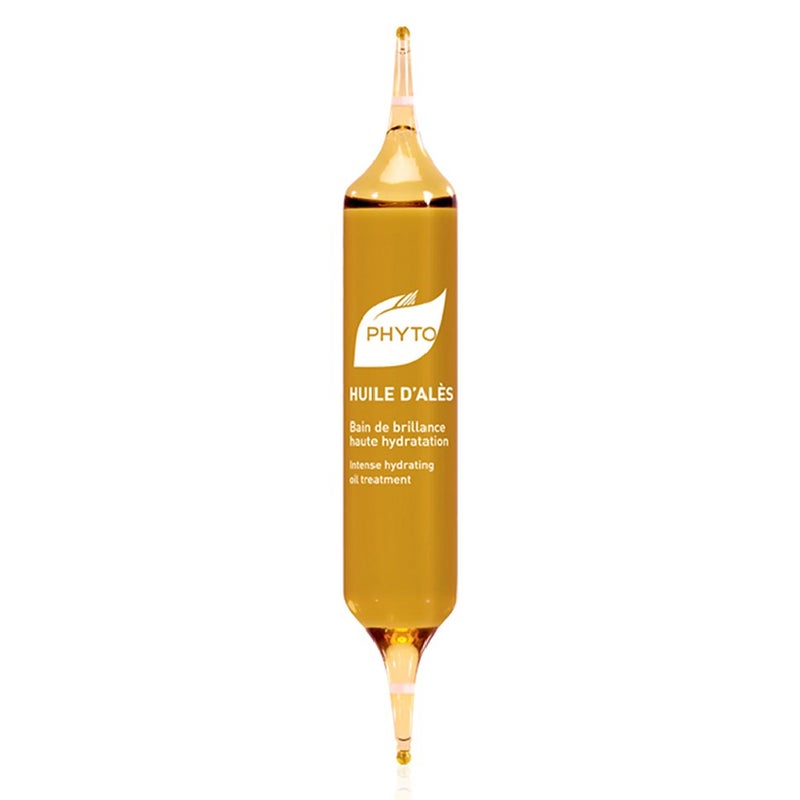 Phyto Huile D'ales Intense Hydrating Treatment 10ml Ampoules For Dry, Brittle & Damaged Hair, Pack of 5's