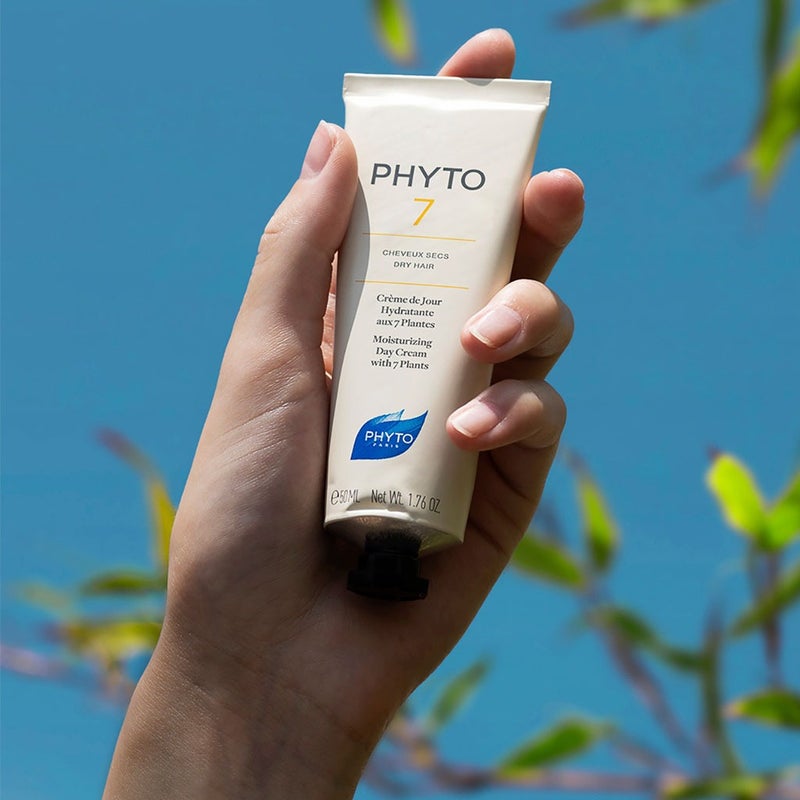 Phyto Phyto 7 Moisturizing Leave-In Day Cream With 7 Plants For Dry & Frizzy Hair 50ml