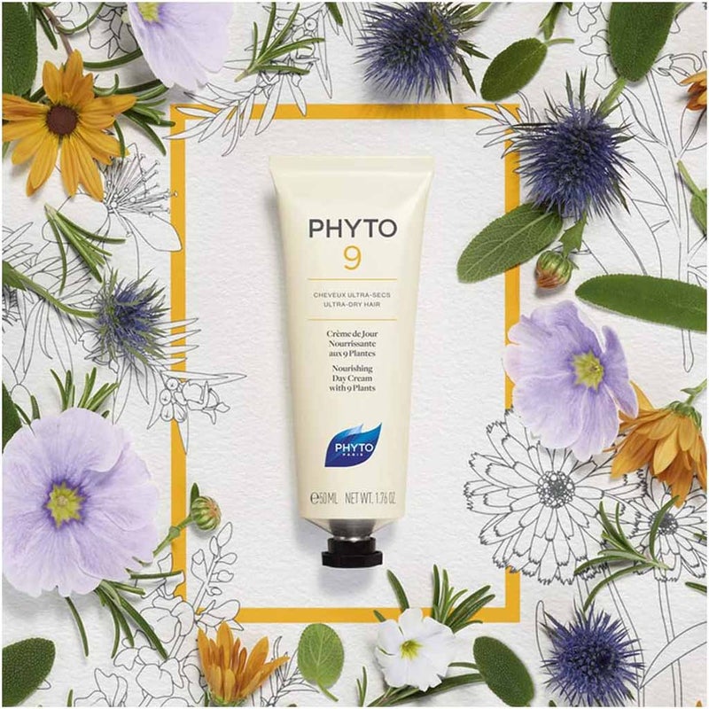 Phyto Phyto 9 Nourishing Leave-In Day Cream For Ultra Dry & Frizzy Hair 50ml