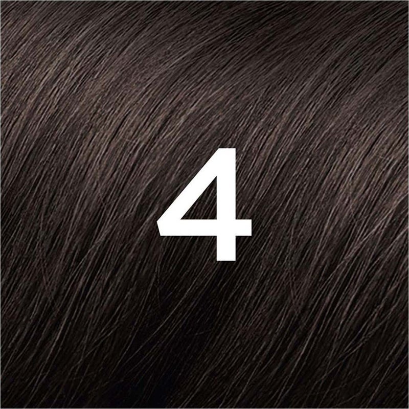 Phyto Phyto Color Permanent Hair Color Treatment Kit With Milk Developer & Colouring Cream, Shade 4 Brown