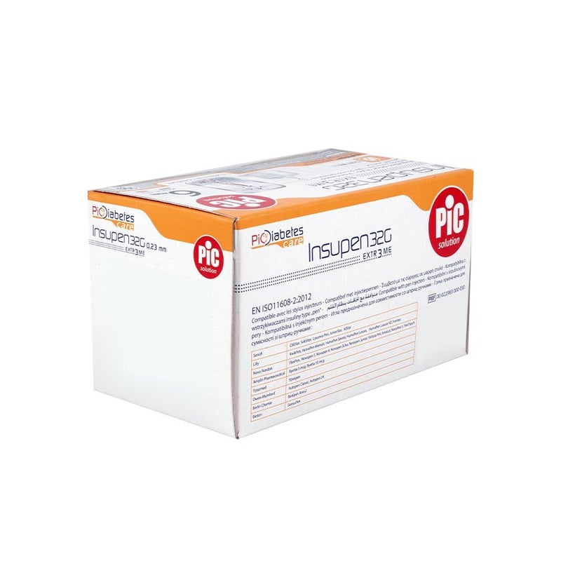 Pic Insupen Insulin Needles G32 6 mm 100's