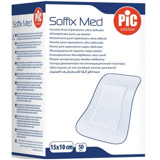 Pic Soffix Med Plaster 15cm X 10cm 50's