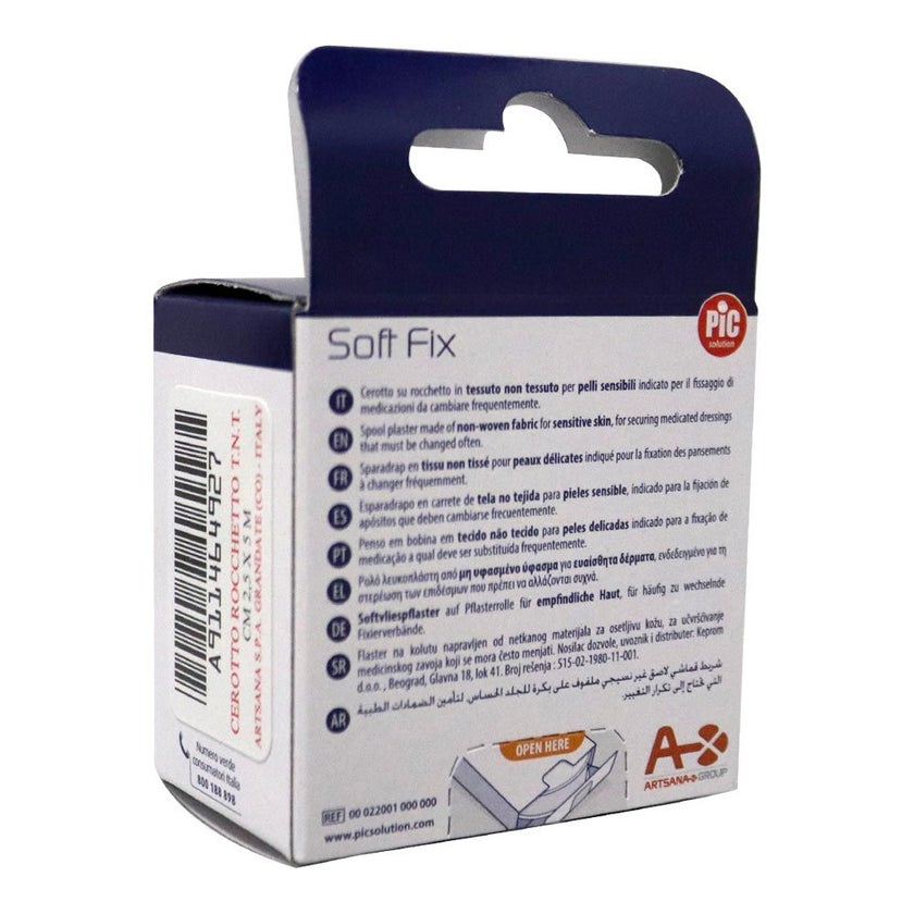 Pic Soft Fix 2.5cm x 5m