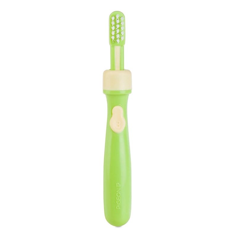 Pigeon Lesson 3 Green Training Toothbrush 1's