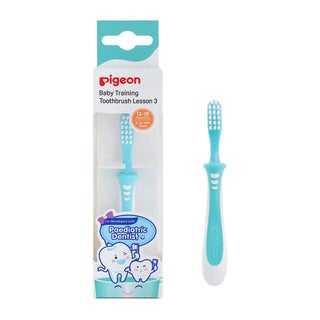Pigeon Lesson 3 White Training Toothbrush 10112