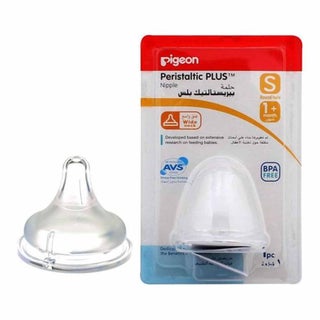 Pigeon Peristaltic Plus S Nipple Blister 01863, 1's