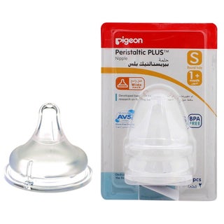 Pigeon Peristaltic Plus Nipple S 2's Blister 01867