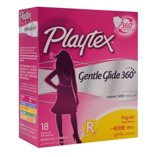 Playtex Gentle Glide Regular Tampons 18's