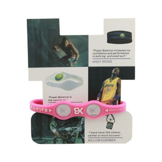 Power Balance Bracelet Pink Size Medium