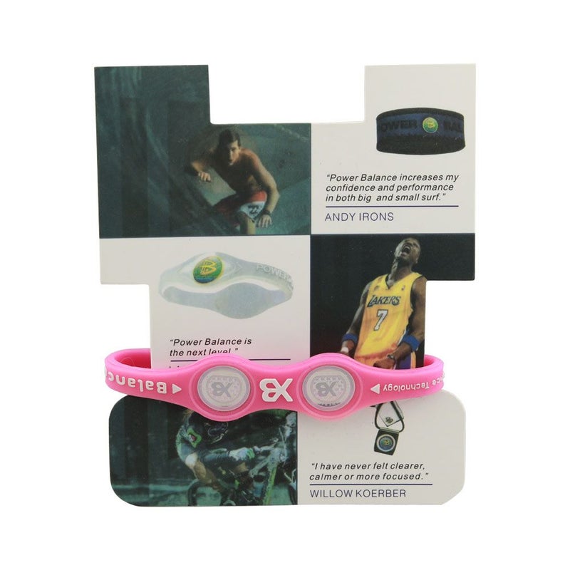 Power Balance Bracelet Pink Size Medium