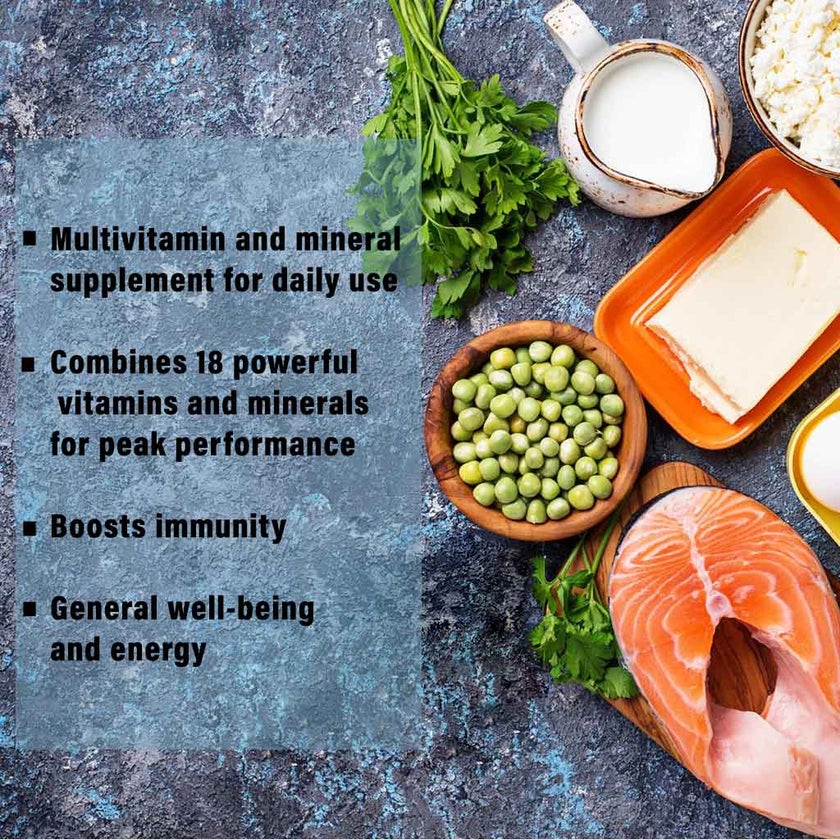 Prescriptives Power Plus Energy Multivitamins & Minerals Capsules, Pack of 30's