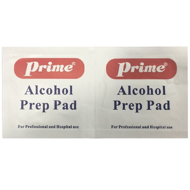Prime Alchohol Swabs 100's