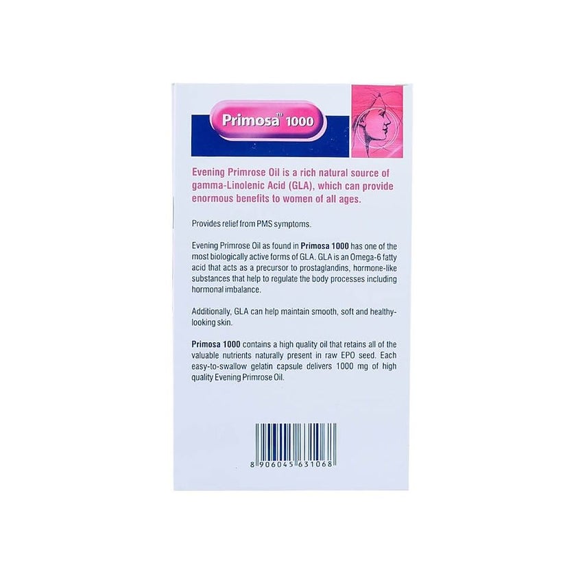 Prescriptives Primosa 1000mg Capsules, Pack of 30's