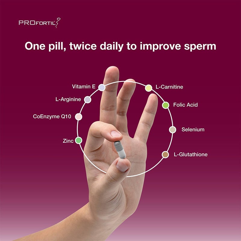 Profertil® Male Fertility Supplement Capsule, Pack of 60's
