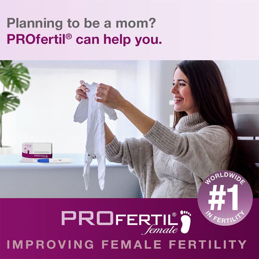 Profertil Female Fertility Support Pills, 28 Tablets + 28 Capsules