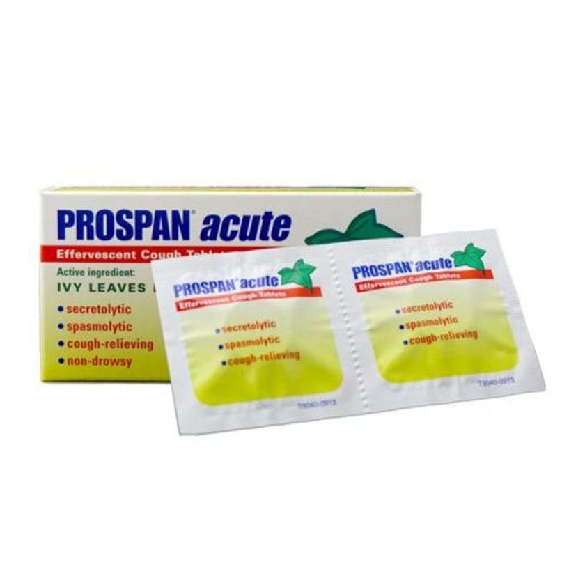 Prospan Acute Effervescent Tablets, Pack of 20's