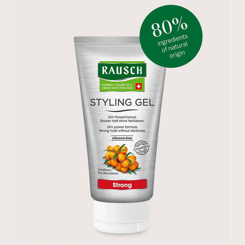 Rausch Silicone-Free Strong Hair Styling Gel 150ml